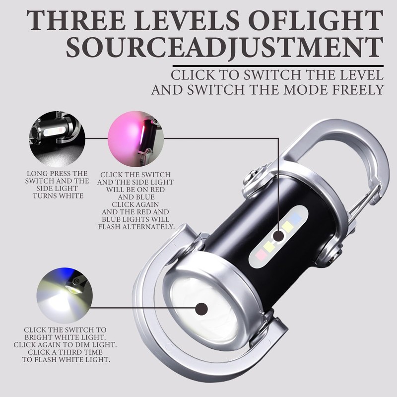 1200LM Super Bright Mini Key Fob Super Bright Mini LED