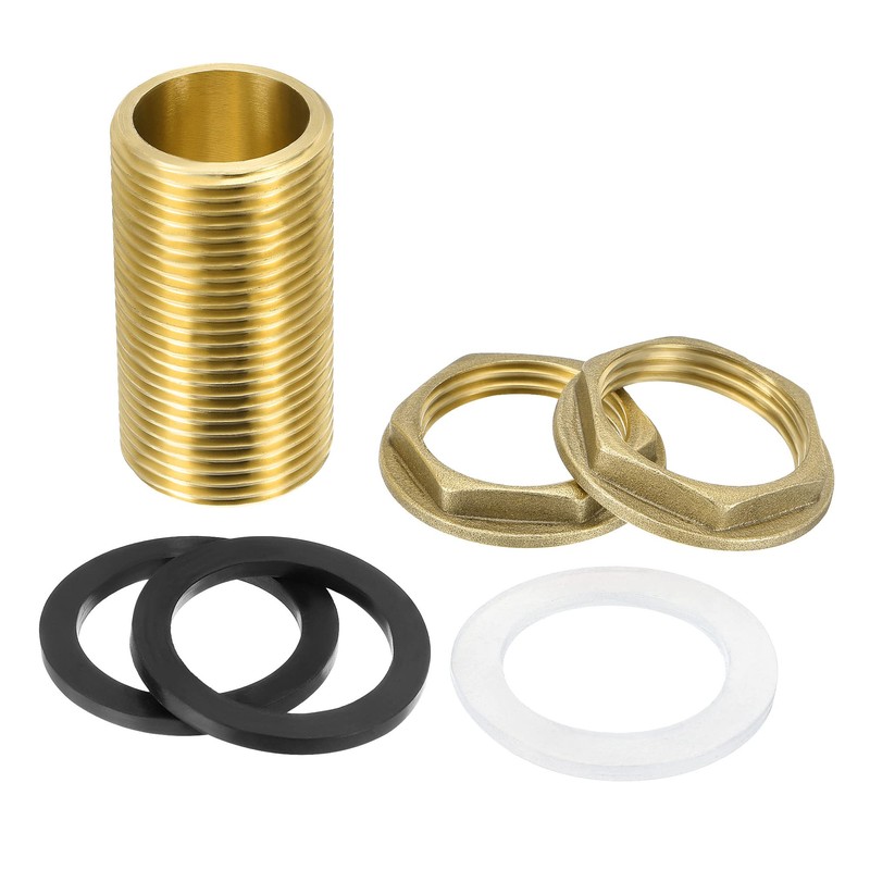 M METERXITY Bulkhead Fitting - Water Tank Connector, Brass Threaded