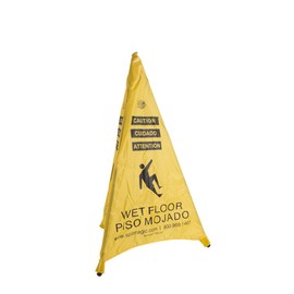Spill Magic 230SC 30-Inch Pop-Up Safety Cone with Sleeve, Yellow/Grey, Length 33.5 Height 2.7 Width 2.5