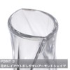 GemRich Vase Unbreakable Flower Base, Stylish, Single Vase, 5.9 inches