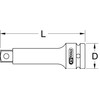 KS Tools 515.1136 1/2" Impact extension, 250mm