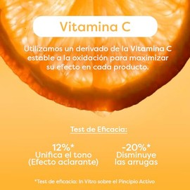 Babaria - Gel Limpiador Facial con Vitamina C y AHAs  Jabon Facial Desmaquillante Facial  Limpieza profunda del Rostro  Luminosidad y exfoliación...  