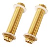 Pack of 2 G3/4 Brass Bulkhead Fitting, 12 cm Male