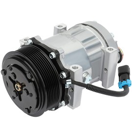 Compressor with Clutch fit for 2015-2018 for Frei-ghtliner Sp-rinter 2500 2015-2018 for Frei-ghtliner Sp-rinter 3500, Air Condition Compressor with Clutch 4485C 204818