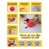 CAI LAI DIY Embroidery Doll Set,Cartoon Fruits Sewing Craft Kit