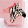 Zebra Head Silicone Mold Chocolate, Fondant, Candy, Mints, Resin, Clay.