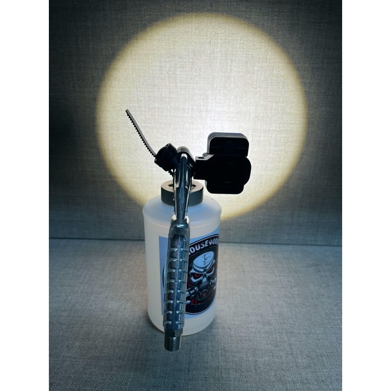 Pro Undercoating Gun Kit with Spray Gun Light Attachment