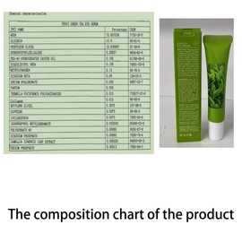 AKARY Green Tea Eye Serum and Under Eye Roller Cream, for Eye Bags Puffiness, Caffeine Eye Cream with 360° Massage Ball Reduce Wrinkles and Fine Lines, Under Eyes, Moisturizing, Hydrating, Firming Eye Skin (Green Tea)