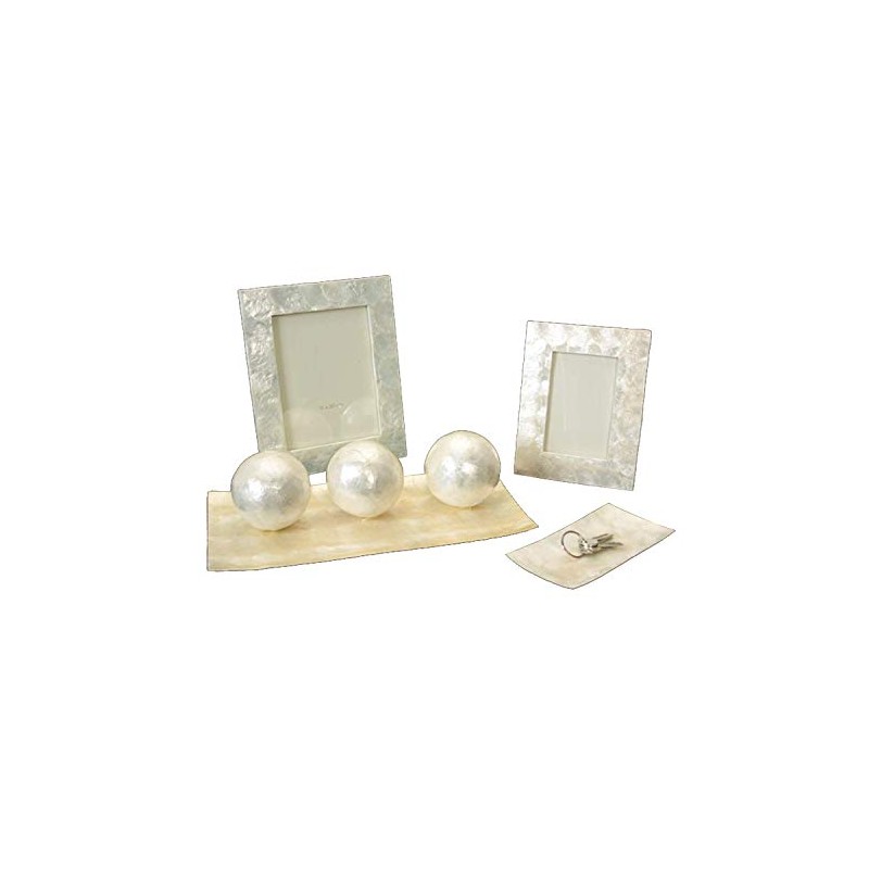 DRW White Mother of Pearl Photo Frame 6 x 8