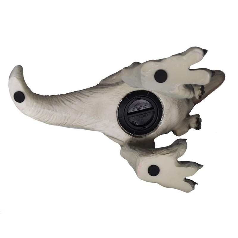 MASSJOY Resin Dinosaur Velociraptor Piggy Bank, Boy Birthday Present.