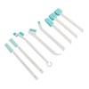 16pcs Small Cleaning Brushes Crevice Cleaning Detail Tiny Scrub Cleaner