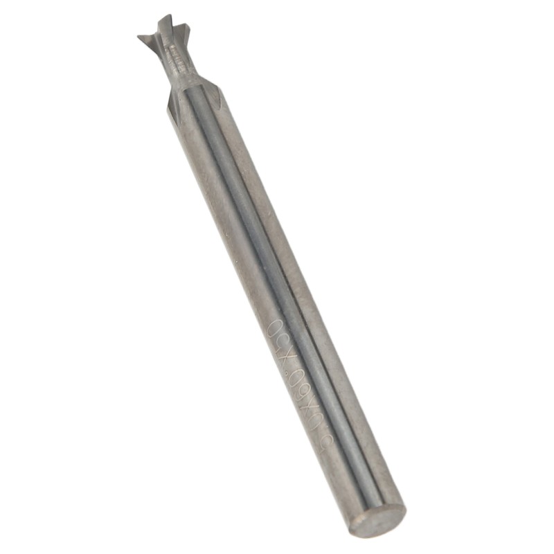Dovetail End Mill Cutter High Hardness Alloy 5mm 4 Flutes