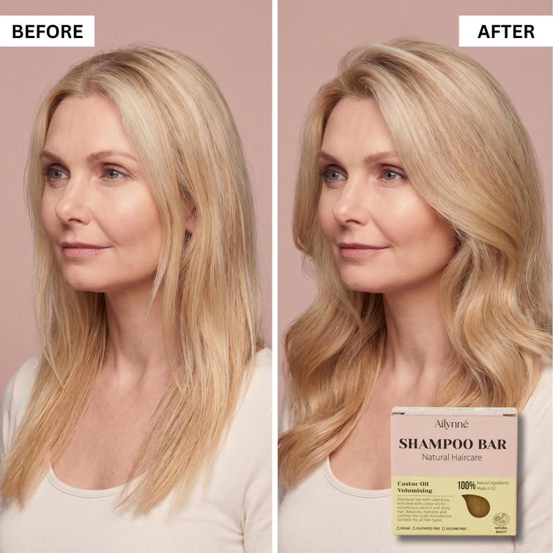 Thickening Shampoo Bar for Fine Flat & Thinning Hair |
