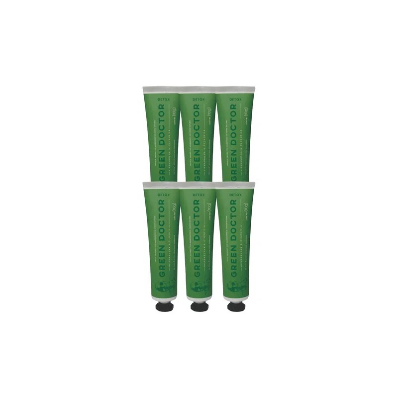 Pasta De Dientes Con Clorofila - Organic Detox 6pack