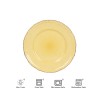 Yellow Color Stoneware Dinnerware Ceramic Dishes Plates Sets Wholesale Classic