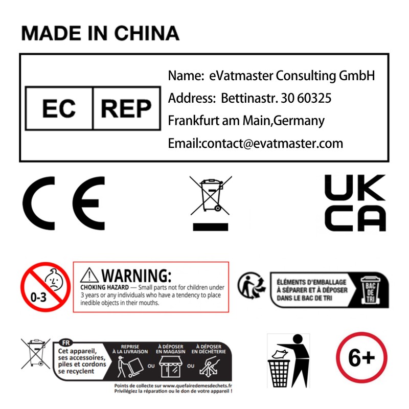 HISports Rear Brake Pad Sensor 34356789445, Replacement Part for Rear