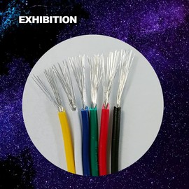 CARLITS 22AWG 6pin 65.6FT 20M RGB CCT Extension Cable RGBWW Wire Stranded Tinned Copper for 6 Colors RGBCCT LED Strip Lights 3528 5050