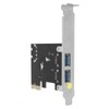 PCIe to USB3.0 Expansion Card 5Gbps 2 Ports 4Pin Power