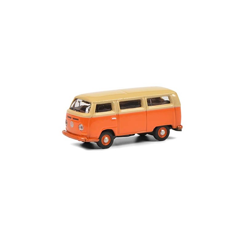 Schuco VW T2a Bus Model Car 1:87 Scale Orange/Beige Version