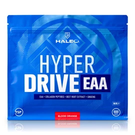 HALEO Hyper Drive EAA Performance Enhancement Collagen Beets Astragin No Artificial Sweeteners Blood Orange Flavor 600g