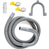 Drain Hose Extension, Universal Washing Machine Hose, 1.5/2/2.5/3/4/5/6 m, Dishwasher