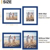 decorUhome 8x10 Picture Frame, Display Photos 5x7 with Mat or