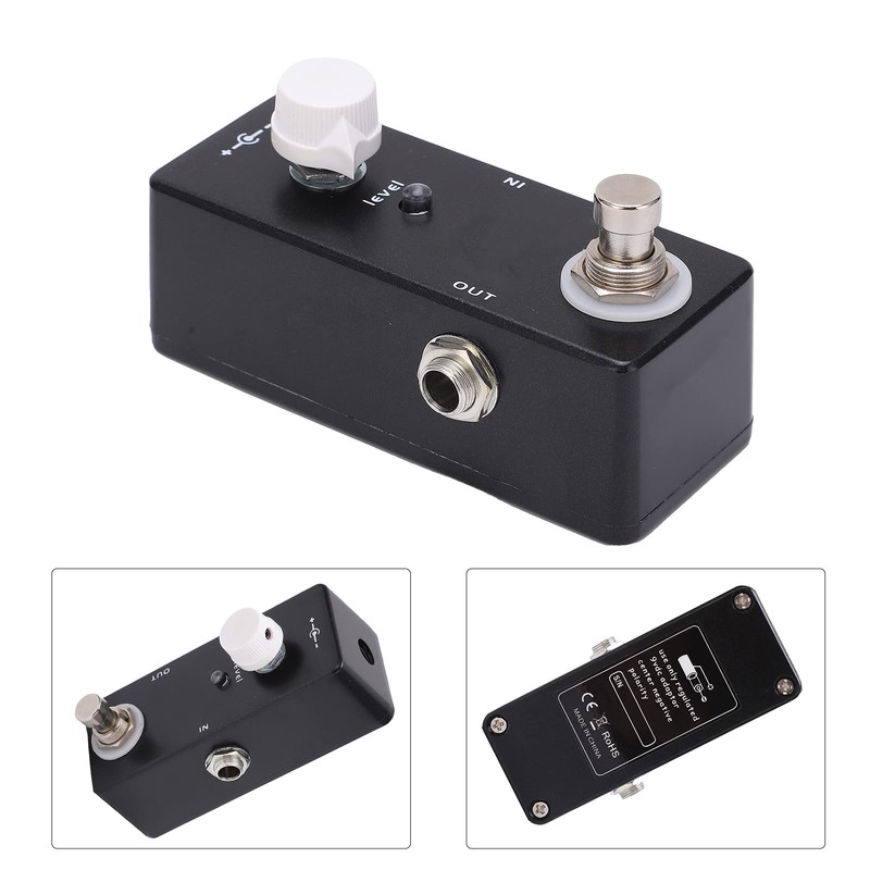 Guitar Volume Effect Pedal,Effect Pedal with Knob Control Attenuator,True Bypass