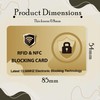 DevTech IT RFID Blocking Cards - 5 Pack, Protects Entire