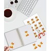 Creavvee 4 Label per Sheet, 20 A4 Sheets, Printable White