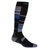 Burton Men's Performance Ultralight Socks, Jake Blue Stripes, L