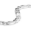 Aka Gioielli® - Figaro Chain 9 mm 925 Sterling Silver