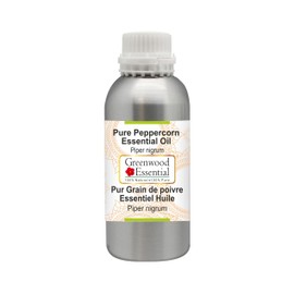 Greenwood Essential Pure Peppercorn Essential Oil (Piper nigrum) Steam Distilled Natural Therapeutic Grade 300ml (10 oz)