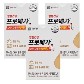Seller Hub 종근당건강 프로메가 알티지 오메가3 비타민D 430mg 60캡슐 3박스 SCZ (S30317744) Jongkundang Health Promega RTG Omega-3 Vitamin D 430mg 60 Capsules 3 Boxes SCZ (S30317744)