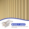 VILLCASE 4pcs Cord Lock Blind Wire Locks and Tilt Meachanism