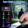 BORUIT V10 Small Powerful Flashlight with 365nm UV Black Light