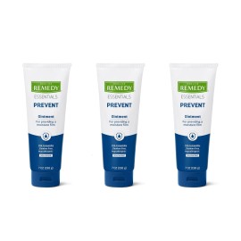 Medline Remedy Barrier Ointment Prevent Hypoallergenic 7oz, 3 Pack- MSC095382