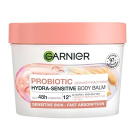 Garnier Body Balm, Probiotic Hydra-Sensitive Body Balm, For Sensitive Skin, Deep 48H Hydration for Sensitive Skin with Shea Butter Vegan Formula & Cruelty Free, 380ml