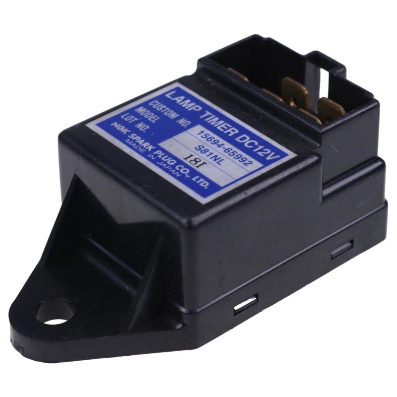 12V Glow Plug Relay 15694-65992 15694-65990 S81NL Lamp Timer For