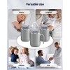 PILSAMAS Multifunctional Adult Sippy Cup for Elderly Spill Proof -