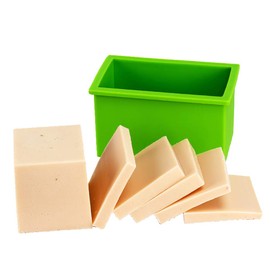 Small Rectangle Soap Silicone Mold Handmade Flexible Loaf Mould