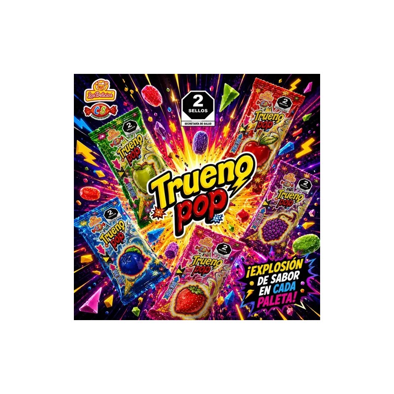 TRUENO POP 50 PZS LAS DELICIAS