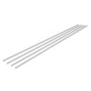 GUEEYUAW 4 Pcs Fully Threaded Rod M4 × 100mm/3.93" 304