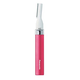 Panasonic Ferrier Face Shaver, Rouge Pink for Facial and Eyebrow Hair, ES-WF41-RP