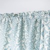 Home Soft Things Mystic Valance Set, Teal/Turquoise, 60" x 18",