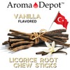 Aroma Depot Vanilla 4 oz. Flavored Licorice Root Chew Sticks