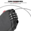 EVTSCAN Compact Anti Theft Bike Cable Lock, with 2 ft