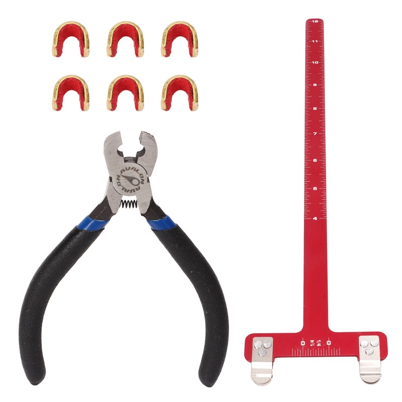 Bow String Nocking Points Pliers Set T Ruler Nocking Buckle