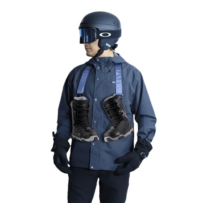 Kolti Ski Boot Carrier Strap with 360 Rotatable Degree Buckle,