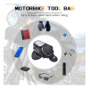 Bolsa De Depósito Mochila Para Moto Con Tanque Imanes Correa