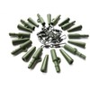 Phoxinus 30 pc Carp Fishing Lead Clip System in Weed